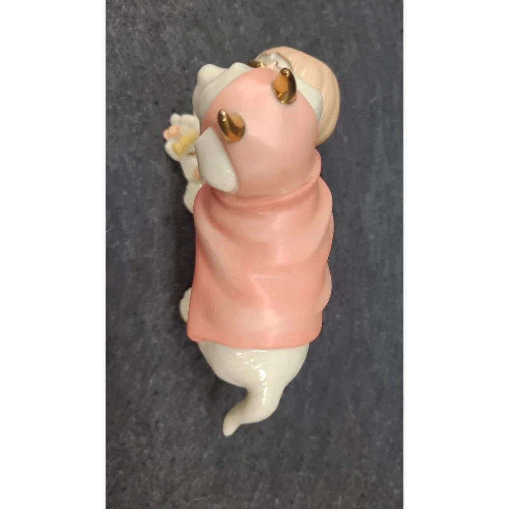 Lenox Puppy Sweet Little Devil Labrador Halloween Dog Pumpkin 24k Gold Accents